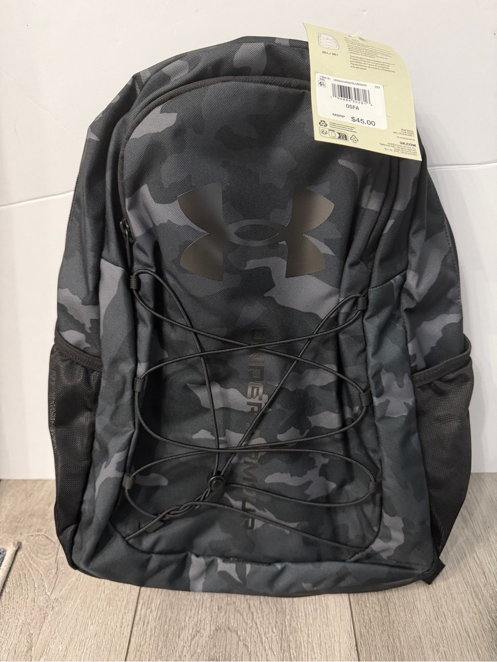 Under Armour Hustle Sports Backpack Unisex NWT